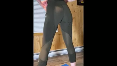 Yoga Pants Striptease